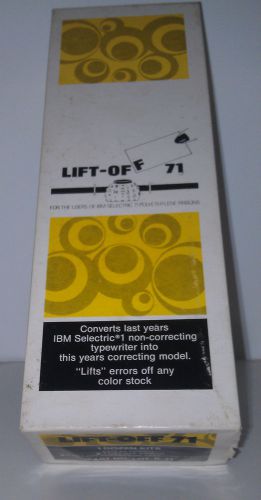 IBM Selectric ribbons - EMPTY BOX Lift-Off 71 for typewriter item collectors
