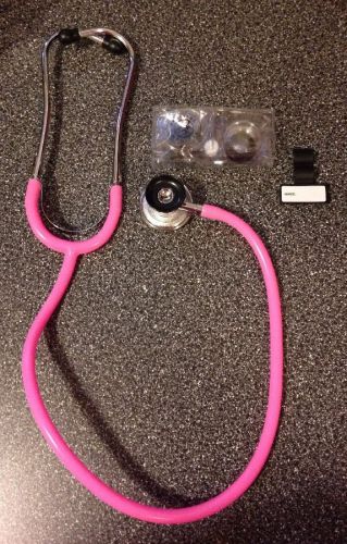 Sprague Lite Neon Pink Stethoscope