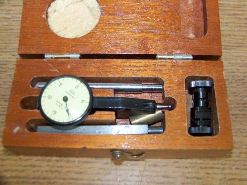 BROWN &amp; SHARPE NO.1 DIAL TEST INDICATOR SET IN FITTED BOX