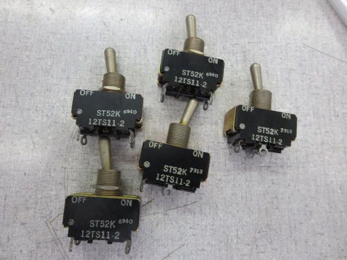 Micro Switch ST52K 12TS11-2 Pack of 5 Switches 8904e