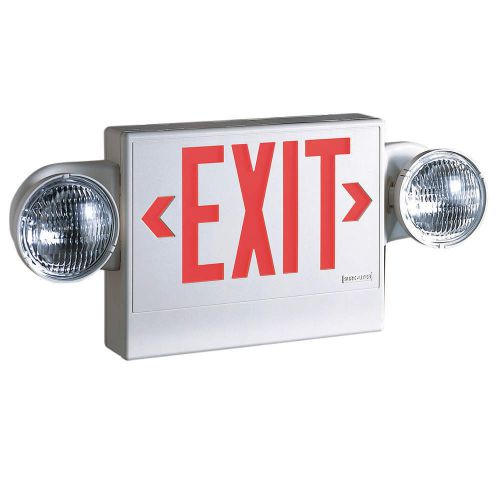 Cooper lighting, lpxh7 exit sign with emergency lights new, free shipping, $13c$ for sale