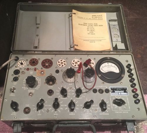 TV7 A/U TubeTester - Re-Conditioned And Re-Calibrated