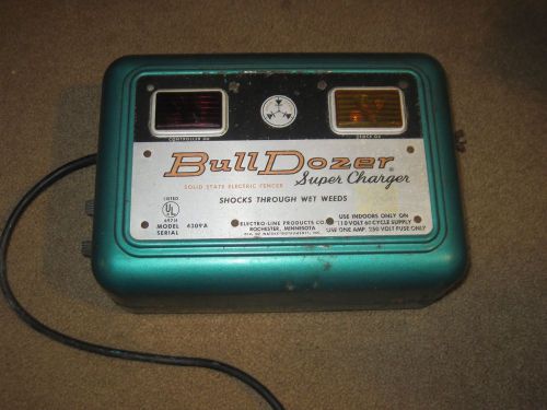 BullDozer Super Charger Model 4309-a Electric Fence Control Box - works great