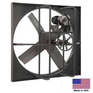Exhaust panel fan - industrial - 60&#034; - 5 hp - 208-230/460v - 3 ph - 44,600 cfm for sale