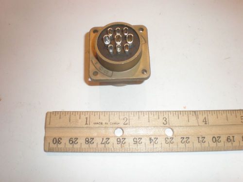 New - ms3102r 20-18p - 9 pin male receptacle for sale