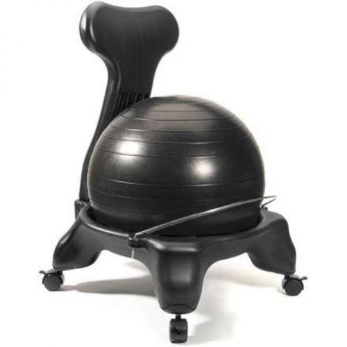 Ball Chair LuxFit Premium Fitness Exercise Ball Chair Home Office Chair Therapy