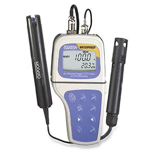 Oakton WD-35632-05 PD 300 pH, Dissolved Oxygen, Temp. Meter with NIST