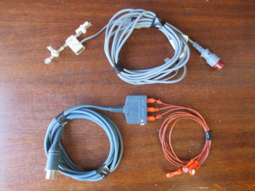 Medtronic Namic The Perceptor Cable 70041203 &amp; D8377 Conmed Cable ECG 3 Lead