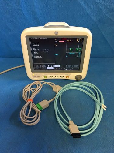Ge dash 4000 patient monitor with accessories for sale