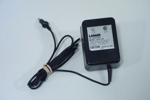 Lanier AC POWER SUPPLY, APS-139 17v 400mA Tested Working ~Free Shipping~
