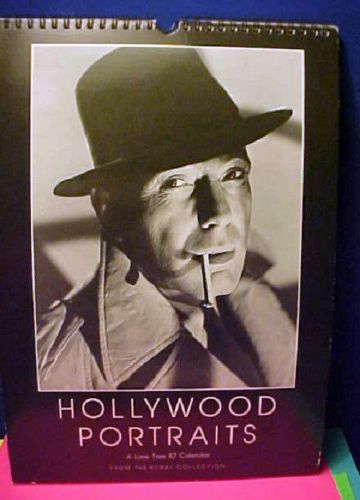 Vintage The Kobal Hollywood Portraits Calendar 1987