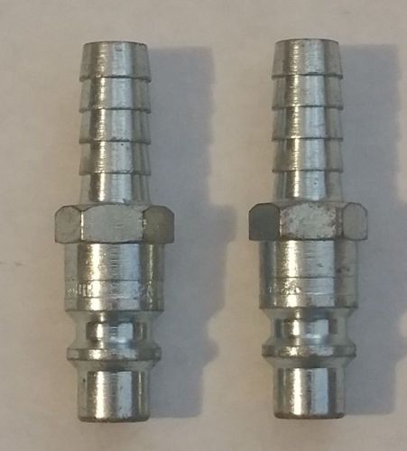 Lot of (2) New DynaQuip 3/8&#034; Hose Barb Plugs for Quick Coupling, P462.A