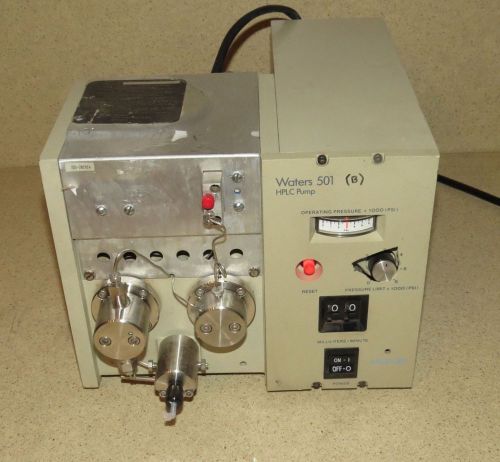WATERS 501 HPLC PUMP SOLVENT PUMP SYSTEM -b