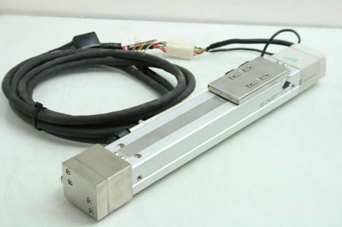 Iai intelligent actuator ds-s5l-150-br-cr screw actuator w cable 150mm travel for sale