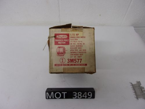 NEW Dayton .070 HP 3M577 Single Phase Shaded Pole Motor (MOT3849)