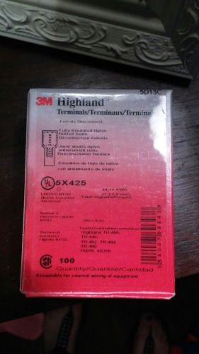 3m highland female disconnect terminals 100ct for sale