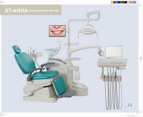 Suntem Dental Unit Chair FDA CE Approved ST-ANNA (hanging arm) Model PT