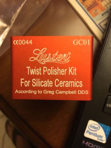CEREC Doctors Meisinger Twist Polisher Kit Silicate Ceramics GC01