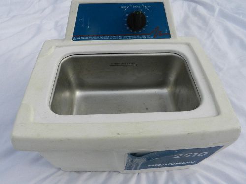 Bransonic 2510r-mt 2510 ultrasonic cleaner tested &amp; works free s&amp;h branson for sale