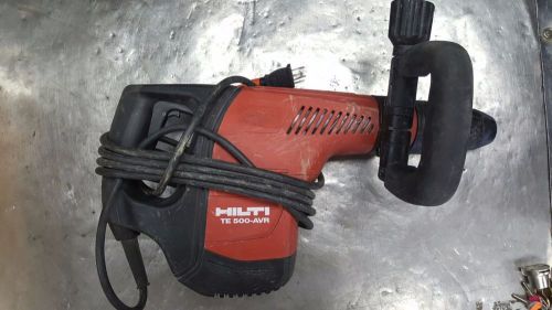 HILTI 120-Volt SDS-MAX TE 500-AVR Demolition Hammer Performance Package