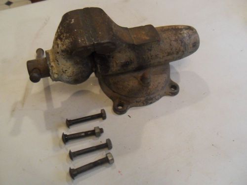 VINTAGE LARGE WILTON MACHINIST BULLET No. 8 SWIVEL BENCH VISE MADE IN USA
