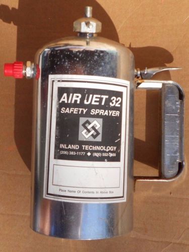 INLAND  TECHNOLOGY AIR JET 32 SAFETY SPRAYER 200 PSI