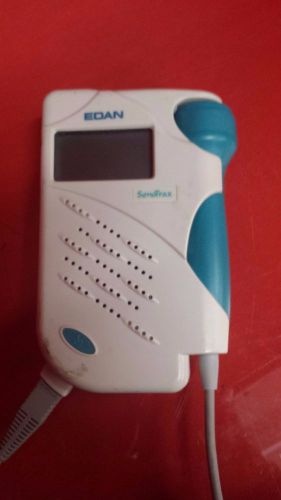 Edan SonoTrax Pocket Fetal Doppler with 3 MHZ Probe Powers On
