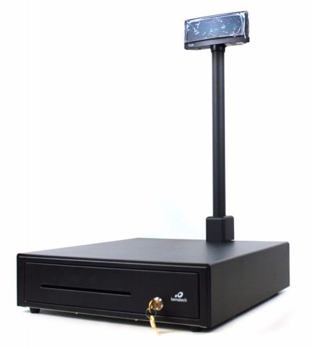 BEMATECH LOGIC CONTROLS LD1000 POS Customer Pole Display USB + Cash Drawer