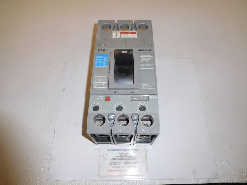 ITE Siemens FXD632B125 Circuit Breaker 125Amp 3Pole 600VAC