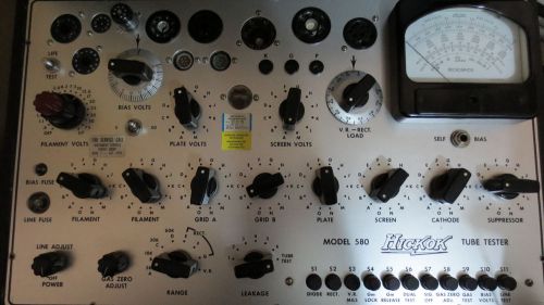 Hickok tube tester 580 very rare !!! /  working / tested / mint / condition for sale