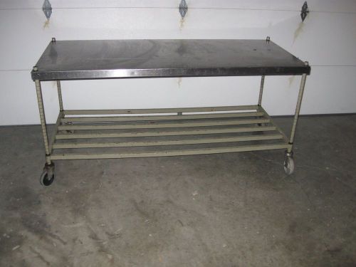 6ft  heavy duty commercial stainless steel top prep/work table for sale