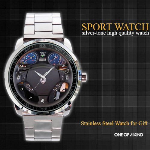 Maserati Quattroporte Steering Wheel sport Metal Watch