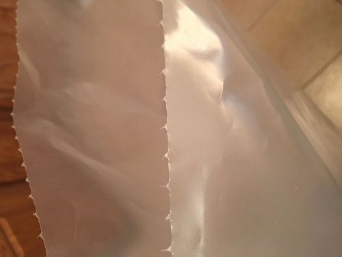 Clear gusseted heavy duty large plastic poly industrial 100 bags 20x48 for sale