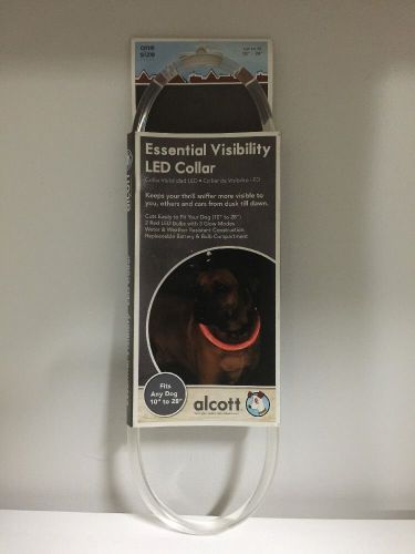 Alcott Essential Visibility LED Collar, One Size Fits All- Free Shipping
