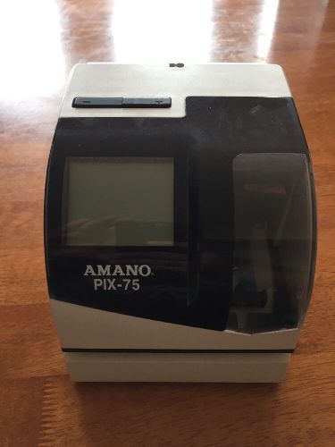 Amano pix-75 time clock for sale