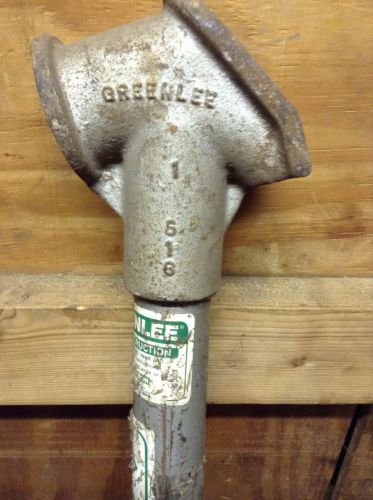 Greenlee 516 hickey for 1&#034; rigid- used for sale