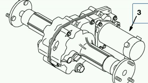 New Tennant 5680 / 5700 Drive unit Transaxle w/motor 36v.