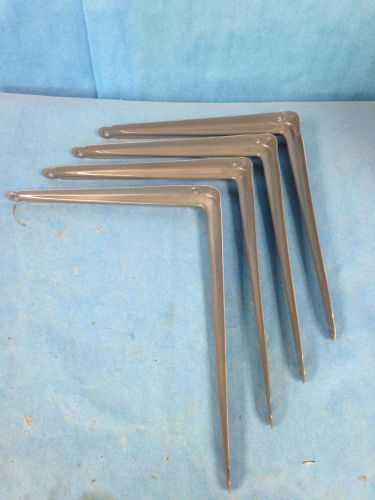 Generic 12&#034; shelf right angle bracket mounts lot of 4 for sale
