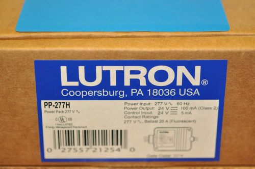 Lutron PP-277H 277V Power Pack New in Box