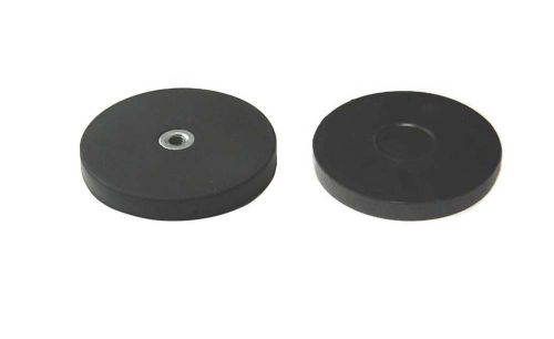 1pc of D2.6&#034;  x 0.315&#034; thick Neodymium (NdFeB) Round Base Magnet Rubber Coated