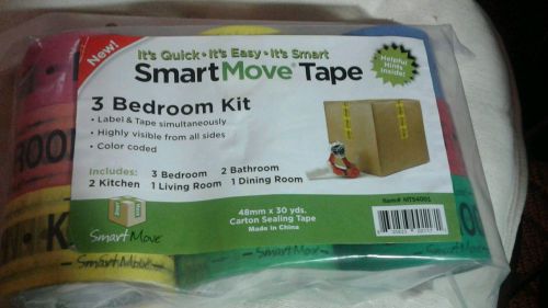 Smart MoveTape For Moving In Colors  9 Rolls