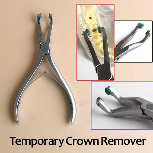 DENTAL CROWN REMOVER PLIERS WITH REPLACEABLE SILICONE TIPS Dus