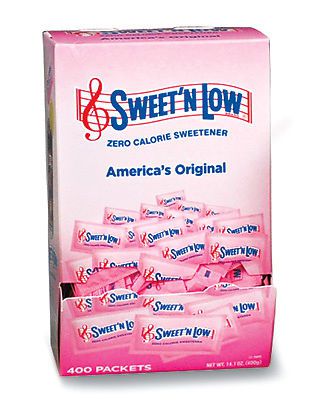 Sweet N Low Packets (2 Boxes - 400 Packets per Box)