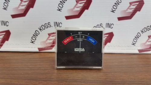 Loma Checkweigher 4 Zone Set Meter