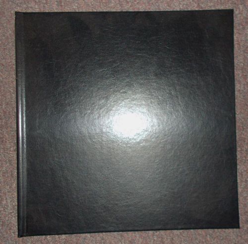 10 Black Kidskin Hardcover Thermal Photobooks 12X12 3mm spine width