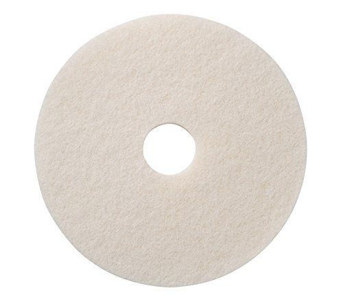Americo manufacturing 401216 white super polish floor pad (5 pack), 16&#034; for sale