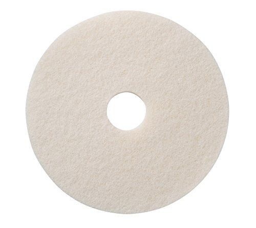 Americo Manufacturing 401216 White Super Polish Floor Pad (5 Pack), 16&#034;