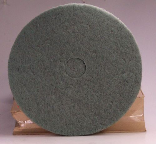 Case of 5 aqua green 20&#034; high speed burnishing pads for 3000 rpm floor machines for sale