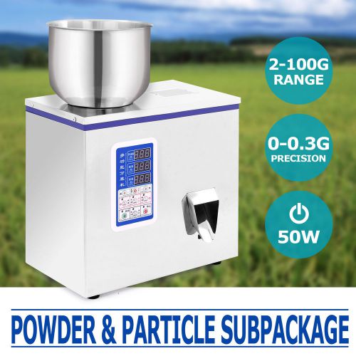 2-100g Powder Particle Subpackage Device Automatic Multi-Functional Flour