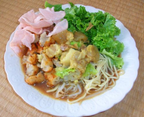 Original Collectible Recipe Tahu Campur Indonesian Food